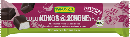 Rapunzel Glücksstücke Kokos & Schoko Zartbitter, 50g