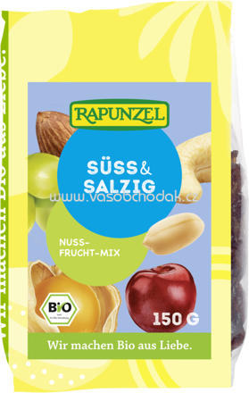 Rapunzel Süß & Salzig Nuss-Frucht-Mix, 150g