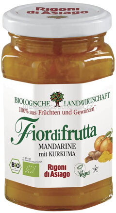 Rigoni di Asiago Fiordifrutta Mandarine mit Kurkuma, 250g