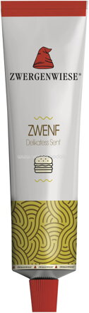 Zwergenwiese Delikatess Senf Zwenf Tube, 200 ml