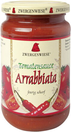 Zwergenwiese Tomatensauce Arrabbiata, 340 ml