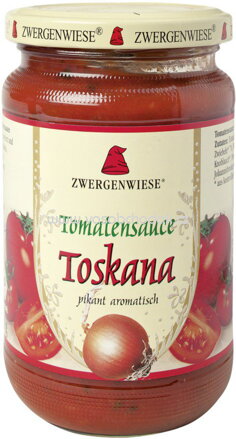 Zwergenwiese Tomatensauce Toskana, 340 ml