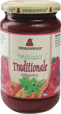 Zwergenwiese Tomatensauce Traditionale, 340 ml