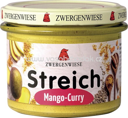 Zwergenwiese Streich Mango Curry, 180g