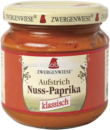 Zwergenwiese Nuss-Paprika Aufstrich, 200g
