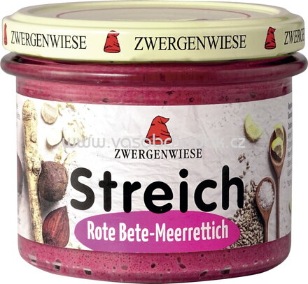 Zwergenwiese Streich Rote-Bete-Meerrettich, 180g