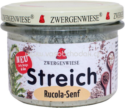 Zwergenwiese Streich Rucola-Senf, 180g