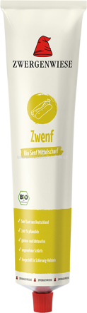 Zwergenwiese Delikatess Senf Zwenf Tube, 200 ml
