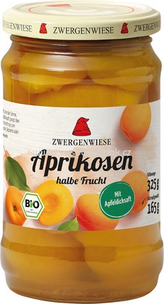 Zwergenwiese Aprikosen halbe Frucht, 325g