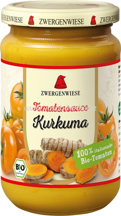 Zwergenwiese Tomatensauce Kurkuma, 340 ml