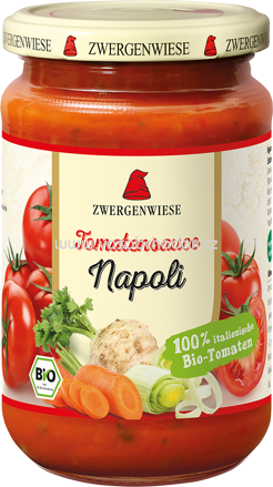 Zwergenwiese Tomatensauce Napoli, 340 ml