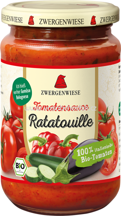Zwergenwiese Tomatensauce Ratatouille, 340 ml