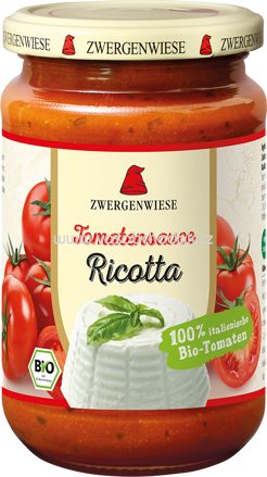 Zwergenwiese Tomatensauce Ricotta, 340 ml