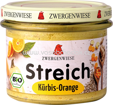 Zwergenwiese Streich Kürbis Orange, 180g