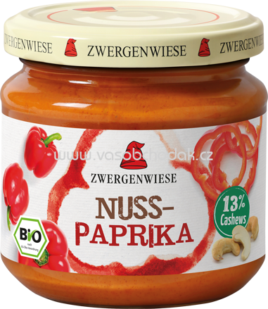 Zwergenwiese Nuss-Paprika Aufstrich, 200g