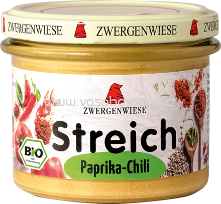 Zwergenwiese Streich Paprika-Chili, 180g