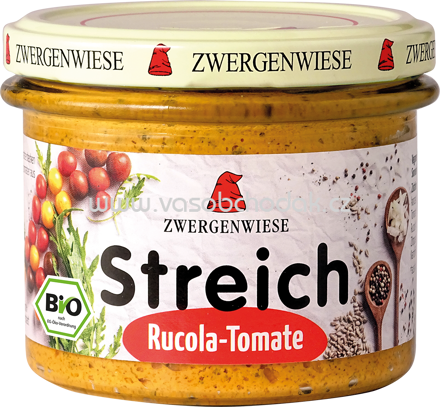 Zwergenwiese Streich Rucola-Tomate, 180g