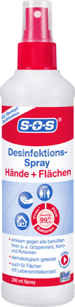 SOS Desinfektionsspray Hände & Flächen, 250 ml