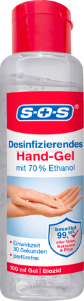 SOS Hand-Desinfektions-Gel, 100 ml