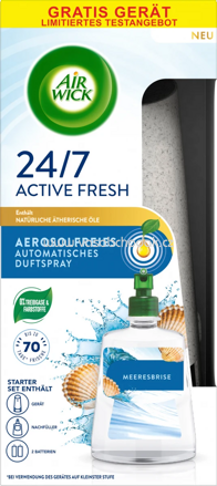 AirWick Lufterfrischer Duftspray Active Fresh Meeresbrise aerosolfrei Starterset, 1 St