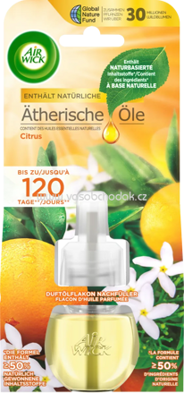 AirWick Lufterfrischer Duftstecker Citrus Nachfüllpack, 19 ml