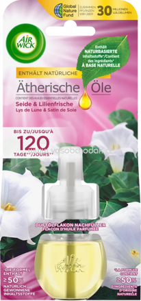 AirWick Lufterfrischer Duftstecker Seide & Lilienfrische Nachfüllpack, 19 ml