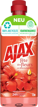 AJAX Allzweckreiniger Hibiskusblüten, 1l