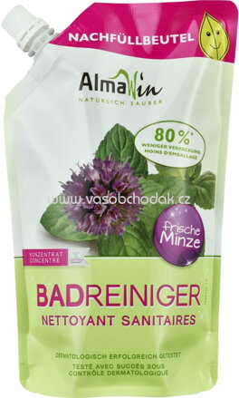 AlmaWin Bad Reiniger Nachfüllbeutel, 500 ml