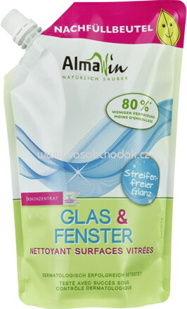 AlmaWin Glas & Fenster Nachfüllbeutel, 500 ml