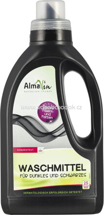 AlmaWin Waschmittel für Dunkles und Schwarzes, 750 ml