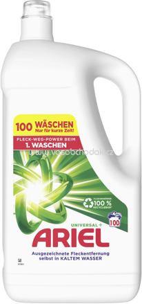 Ariel Universal Gel, 20 - 100 Wl