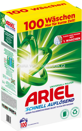 Ariel Universal Pulver, 20 - 100 Wl