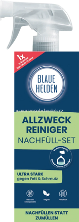 Blaue Helden Allzweckreiniger Power-Pulver Starterset, 1 St