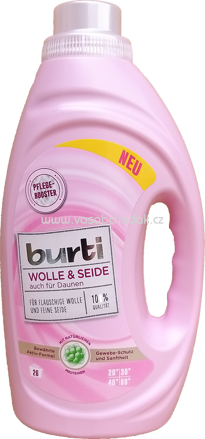 Burti Feinwaschmittel Flüssig Wolle & Seide, 1,45l, 26 Wl