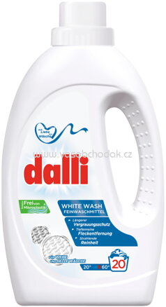Dalli White Wash Gel, 20 Wl