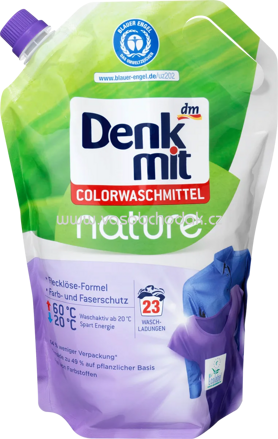 Denkmit Colorwaschmittel flüssig nature, 23 Wl