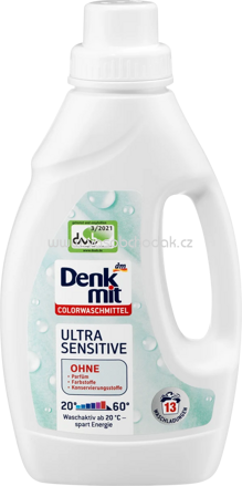 Denkmit Colorwaschmittel Ultra Sensitive, 13 Wl