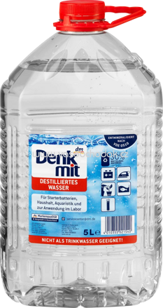 Denkmit Destilliertes Wasser, 5l