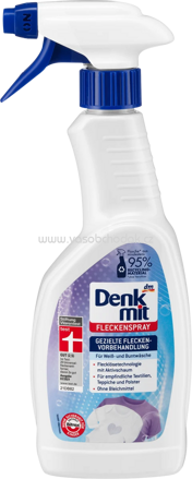 Denkmit Fleckenentferner Spray für Weiß- & Buntwäsche, 500 ml