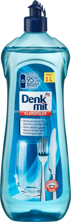 Denkmit Klarspüler Brillanter Glanz, 1l