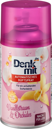 Denkmit Lufterfrischer Automatisches Duftspray Vanilletraum & Orchidee Nachfüllpack, 250 ml
