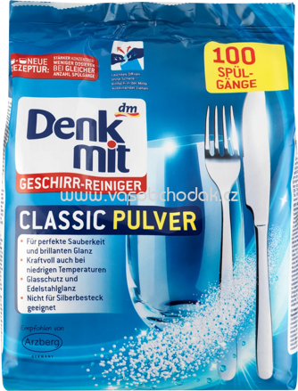 Denkmit Spülmaschinenpulver Classic, 100 Sp, 1,5 kg