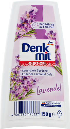 Denkmit Lufterfrischer Duft-Gel Lavendel, 150 g