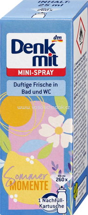Denkmit Lufterfrischer Minispray Sommermomente, 25 ml