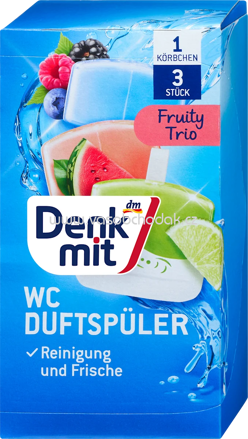Denkmit WC Duftspüler Fruity Trio, 3 St