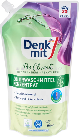 Denkmit Colorwaschmittel Konzentrat Pro Climate, 33 Wl