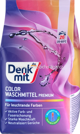 Denkmit Colorwaschmittel-Pulver, 20 Wl
