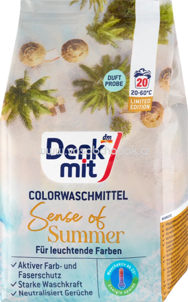 Denkmit Colorwaschmittel Pulver Sense of Summer, 20 Wl