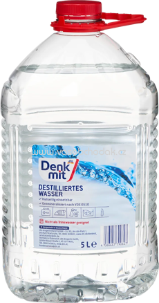 Denkmit Destilliertes Wasser, 5 l