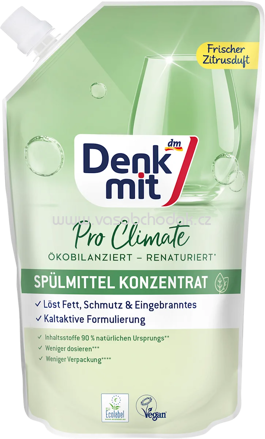 Denkmit Spülmittel Konzentrat Pro Climate, 500 ml